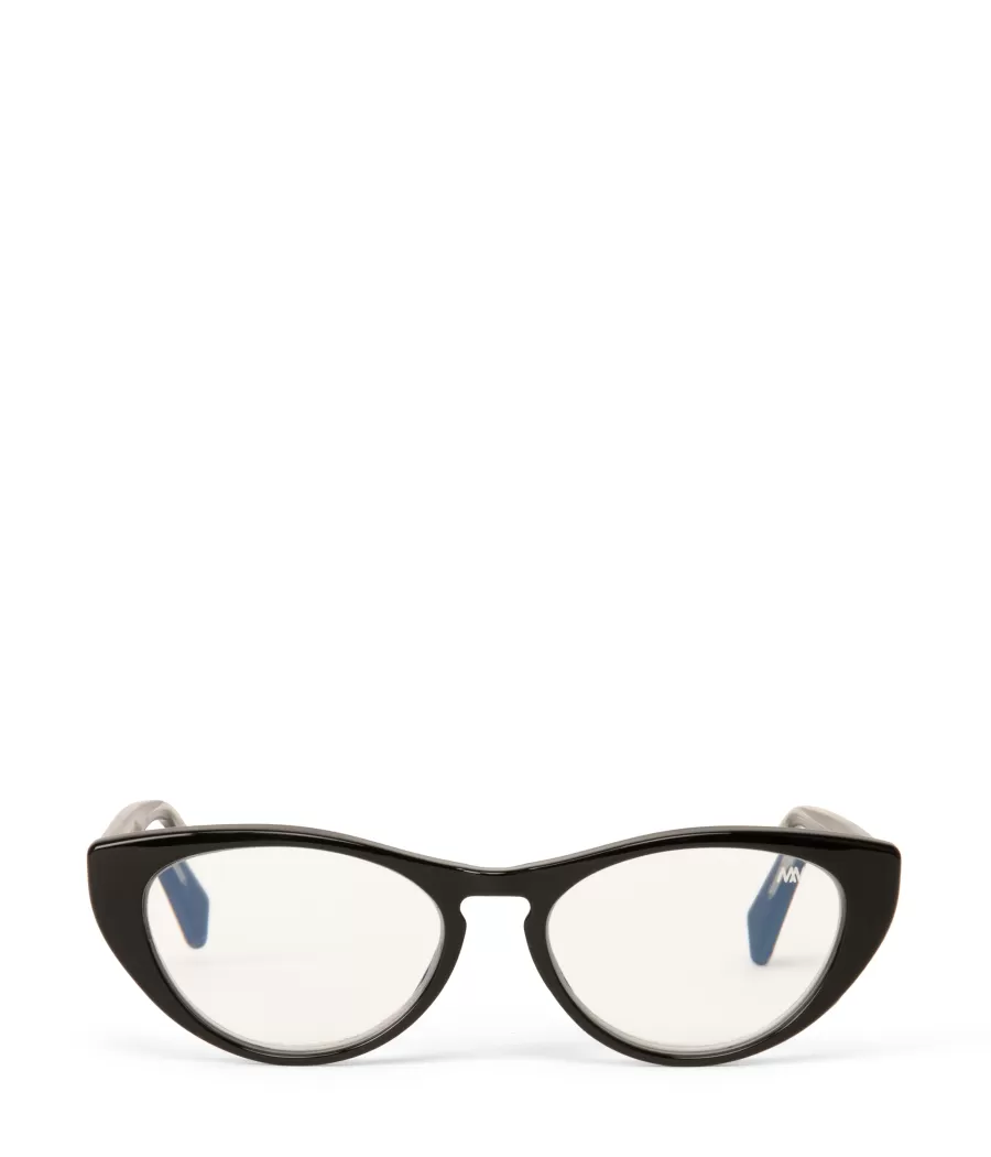 Matt & Nat Optical Eyewear | Optical Eyewear*AMARA-3 Recycled Cat-Eye Reading Glasses BLACK