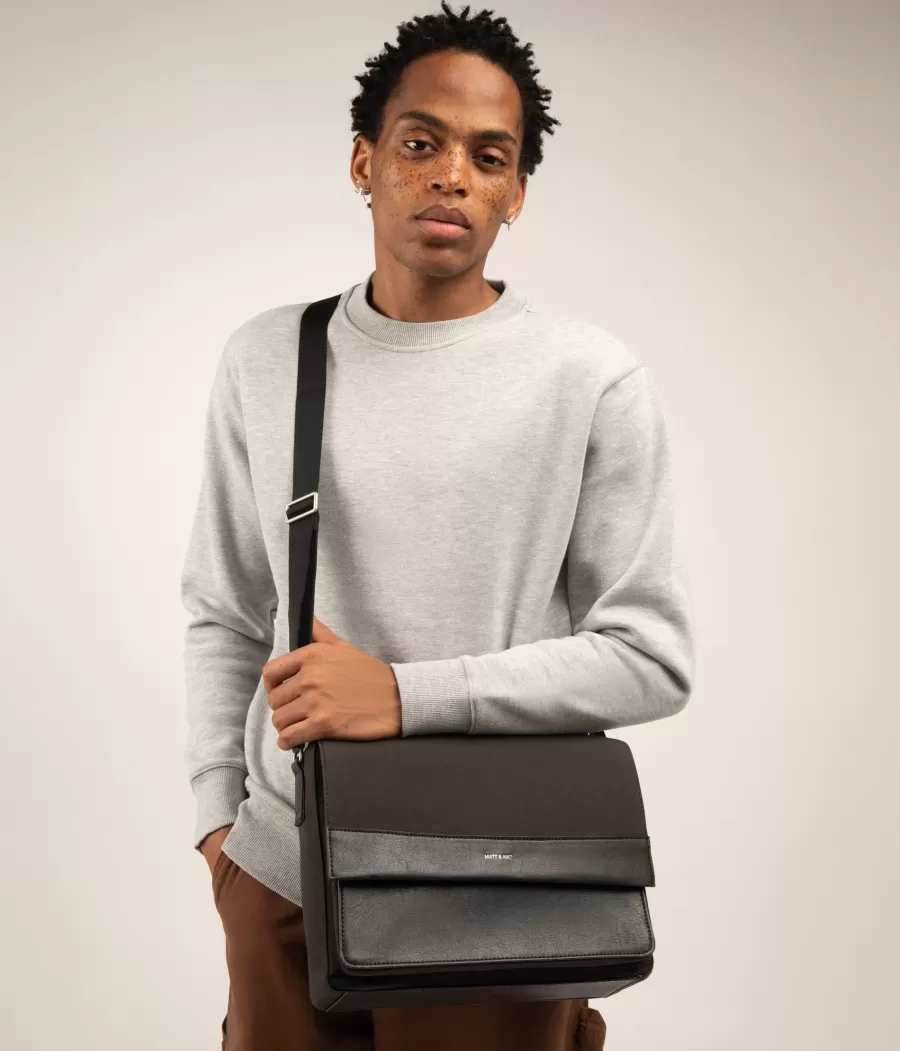Matt & Nat Messenger Bags | Messenger Bags*ANTON Vegan Messenger Bag - Canvas Thisproductisfinalsale