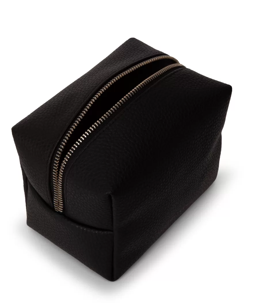 Matt & Nat Cases | Cases*BLAIR SM Small Vegan Toiletry Case - Purity BLACK