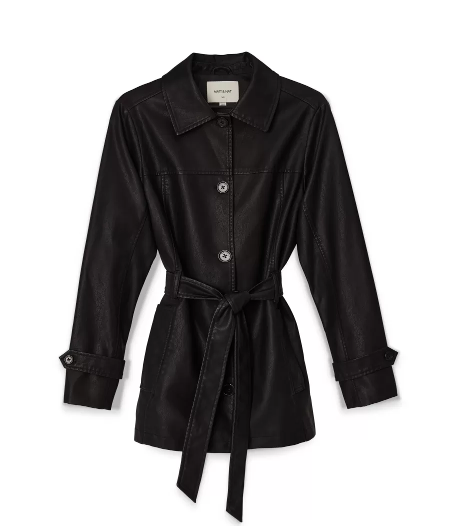 Matt & Nat Jackets | Jackets*BRIA Women’s Vegan Leather Jacket BLACK