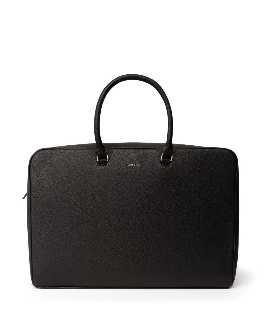 Matt & Nat Weekenders & Luggage | Weekenders & Luggage*CAST Vegan Weekender Bag - Purity BLACK