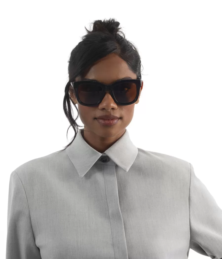 Matt & Nat Sunglasses | Sunglasses*CHARLET-2 Recycled Wayfarer Sunglasses BLACK