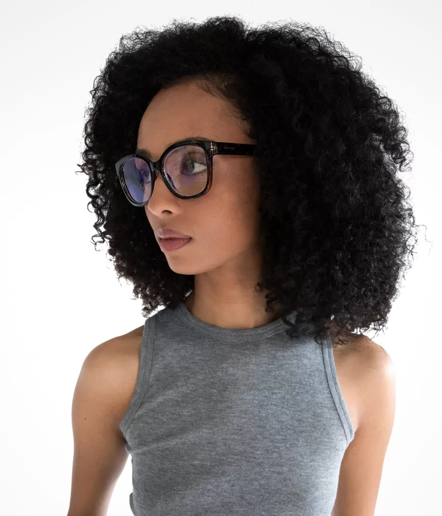 Matt & Nat Optical Eyewear | Optical Eyewear*CHARLET-3 Recycled Wayfarer Reading Glasses BLACK