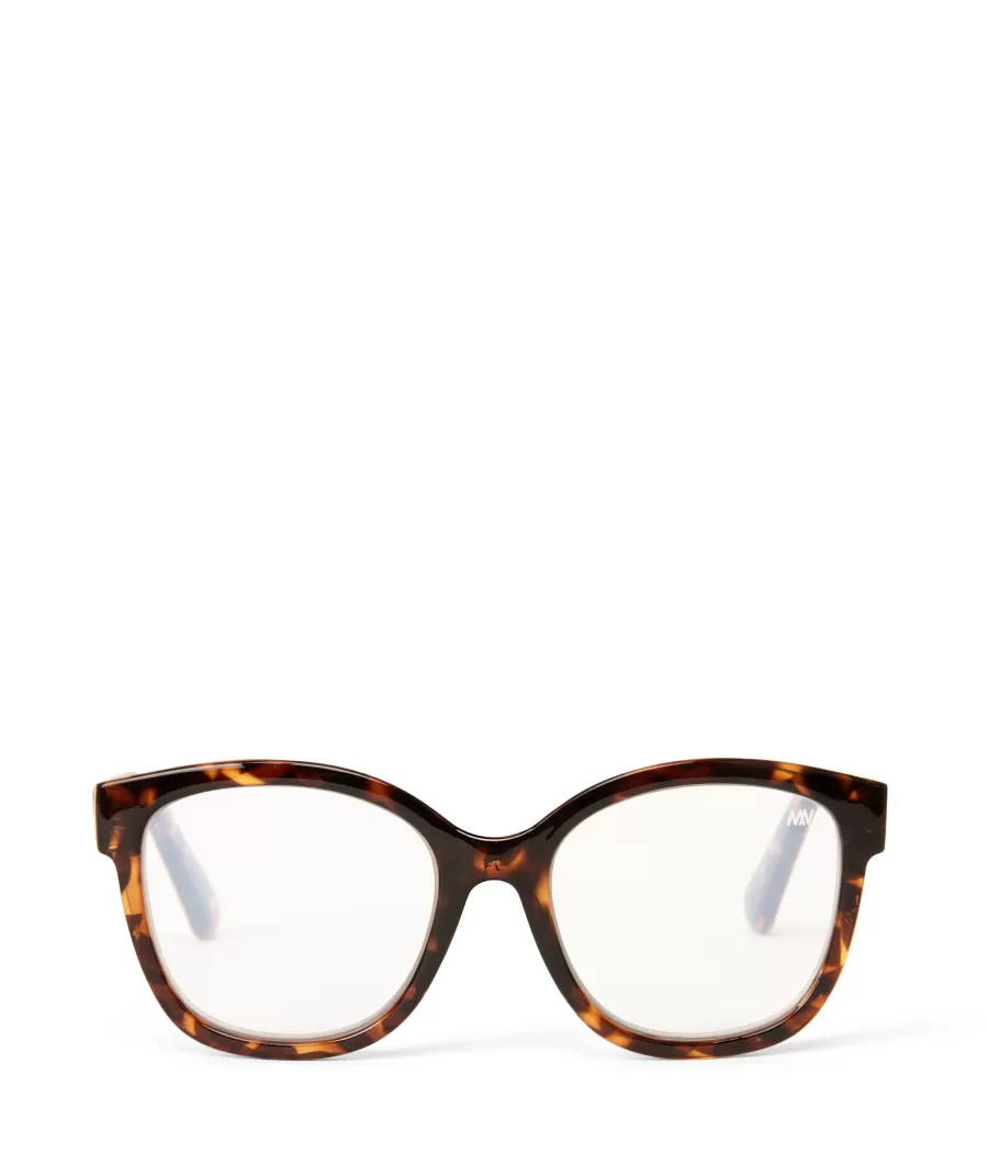 Matt & Nat Optical Eyewear | Optical Eyewear*CLEA-3 Recycled Wayfarer Reading Glasses BROWN