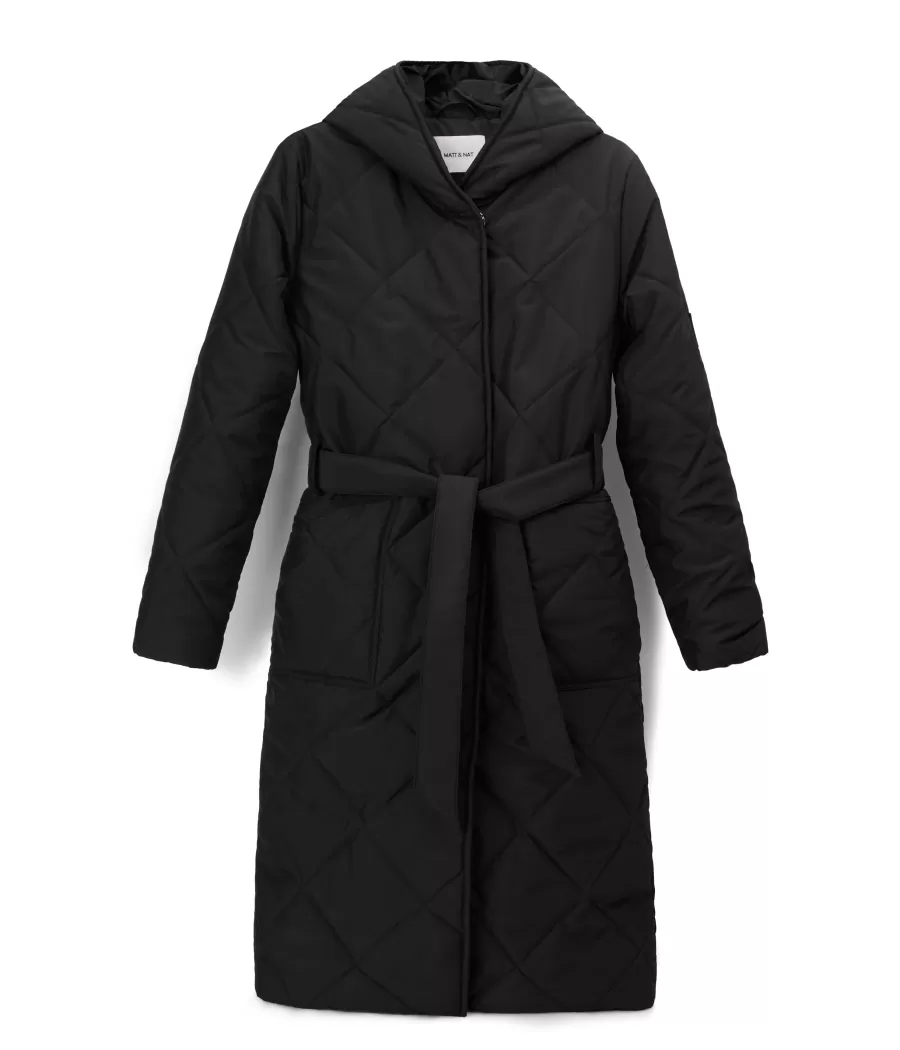 Matt & Nat Puffers | Puffers*DALLAS Women's Vegan Quilted Jacket BLACK