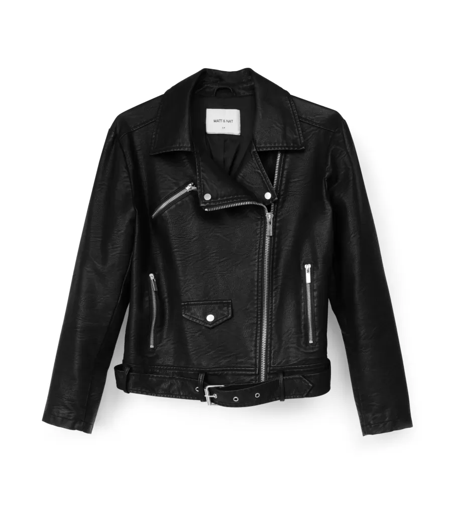 Matt & Nat Jackets | Jackets*DRADEN Vegan Leather Jacket BLACK