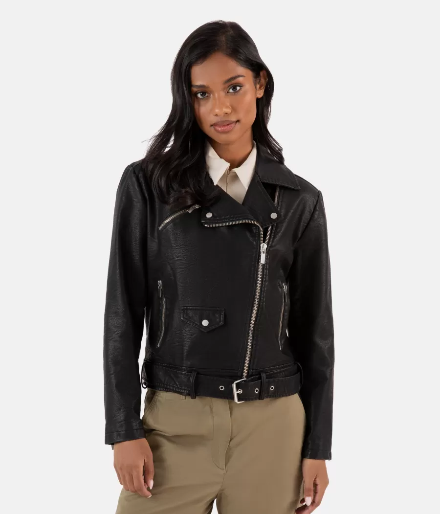 Matt & Nat Jackets | Jackets*DRADEN Vegan Leather Jacket BLACK