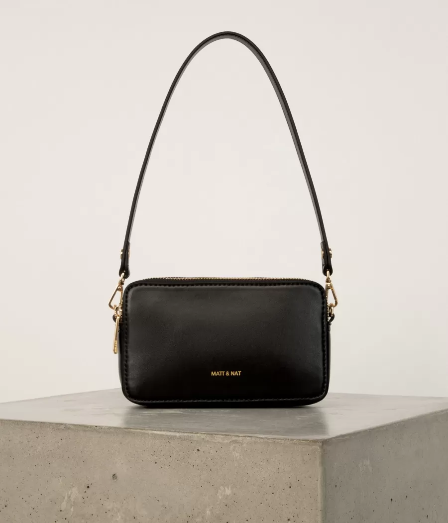 Matt & Nat Crossbody | Crossbody*FARAH Vegan Crossbody Bag - UPPEAL™ BLACK