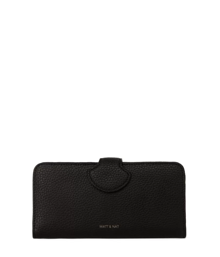 Matt & Nat Wallets | Wallets*FLOAT Vegan Wallet - Purity BLACK