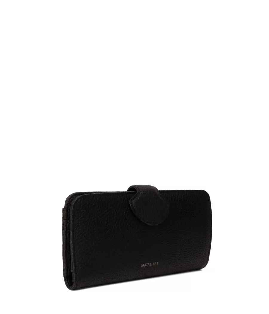 Matt & Nat Wallets | Wallets*FLOAT Vegan Wallet - Purity BLACK