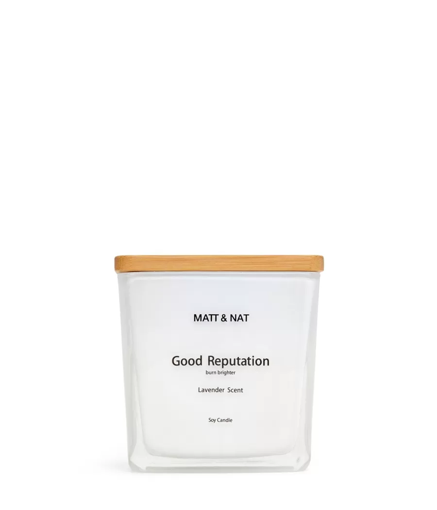 Matt & Nat Candles | Candles*GOOD REPUTATION REG. SQ. CANDLE Thisproductisfinalsale