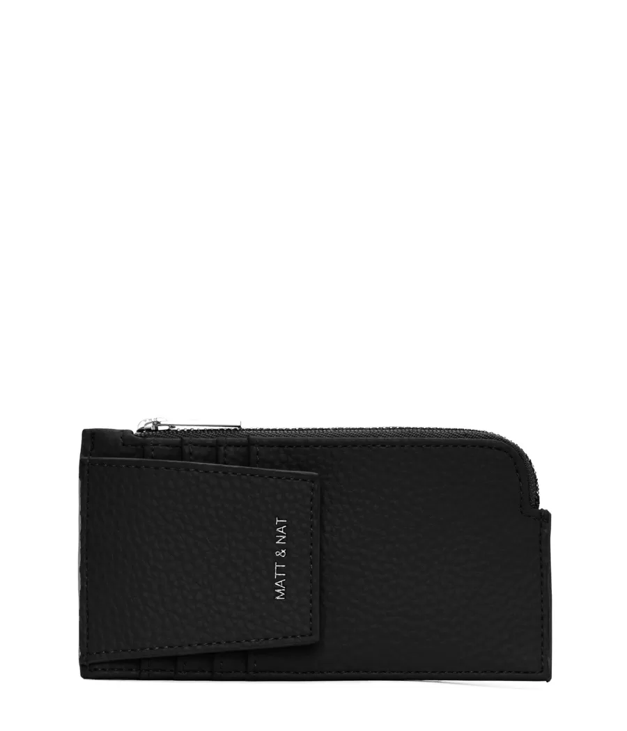 Matt & Nat Wallets | Wallets*GRATZ Vegan Wallet - Purity BLACK