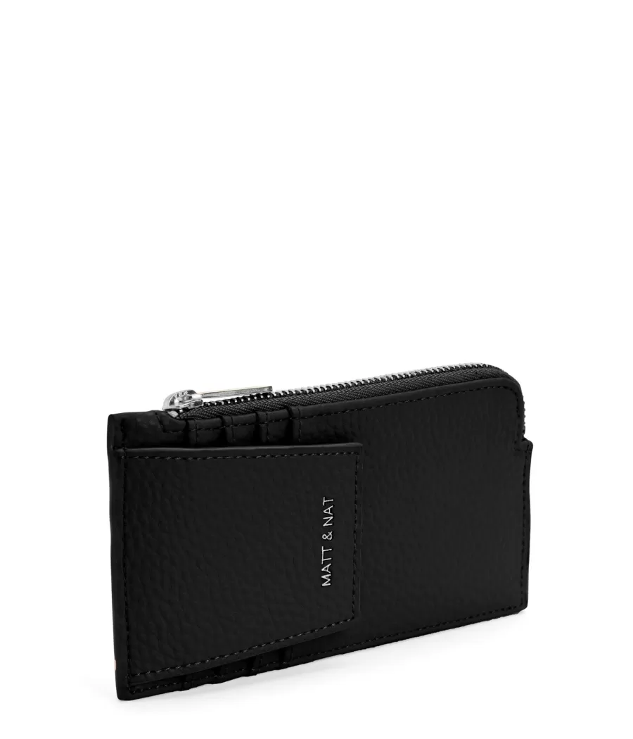 Matt & Nat Wallets | Wallets*GRATZ Vegan Wallet - Purity BLACK