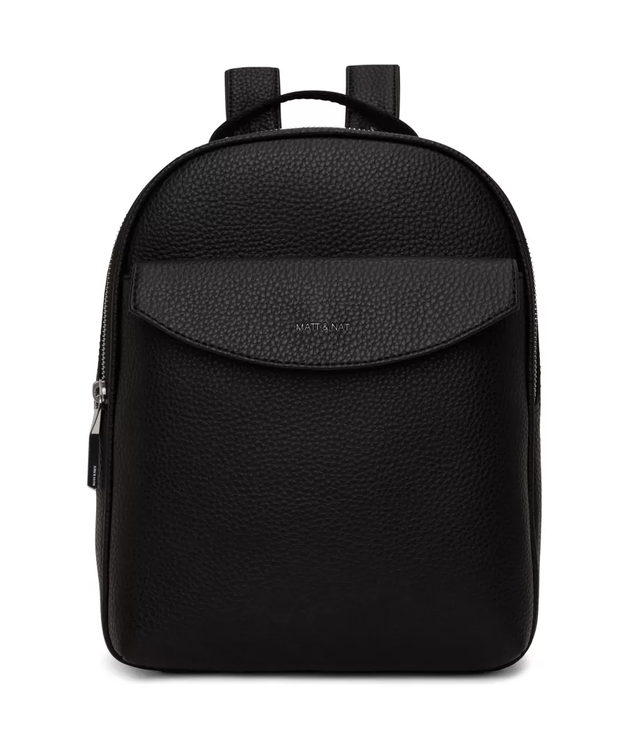 Matt & Nat Backpacks | Backpacks*HARLEM Small Vegan Backpack - Purity BLACK