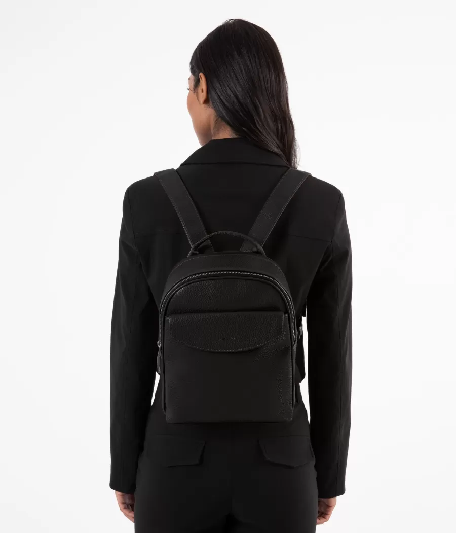 Matt & Nat Backpacks | Backpacks*HARLEM Small Vegan Backpack - Purity BLACK