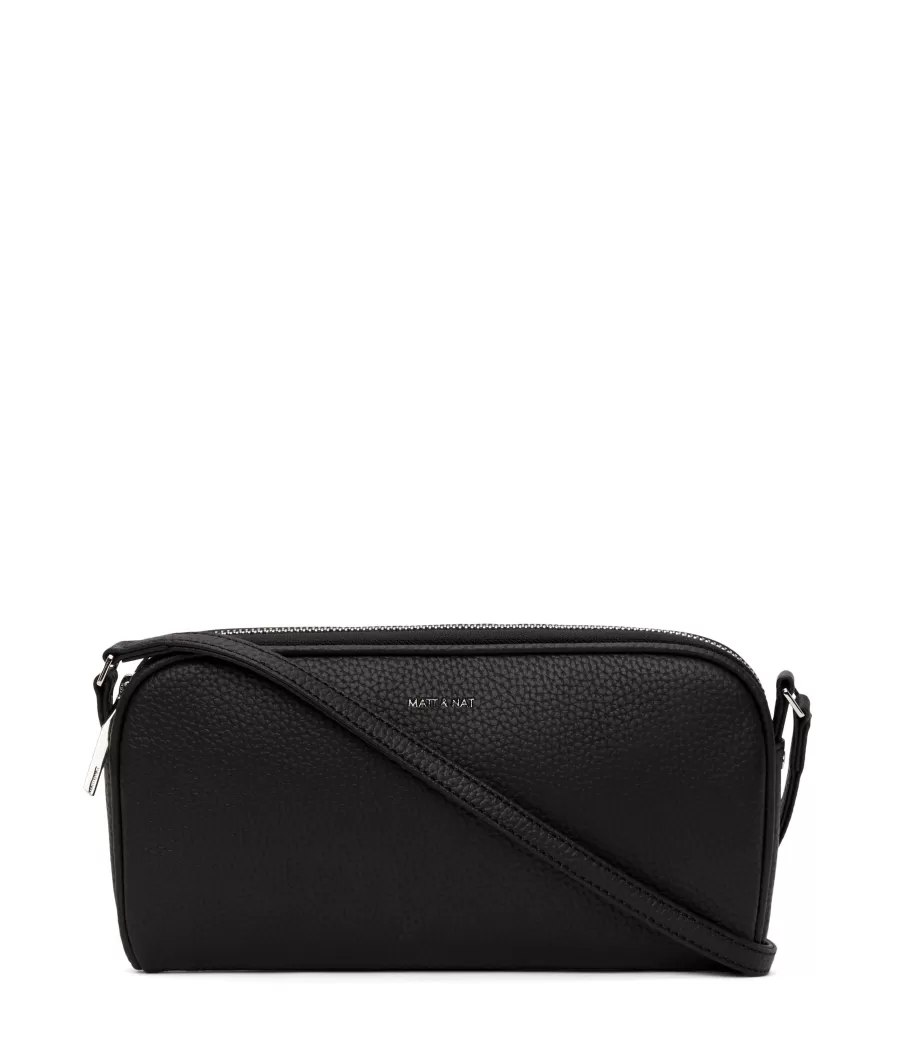 Matt & Nat Crossbody | Crossbody*HOPE Charity Bag - Purity BLACK