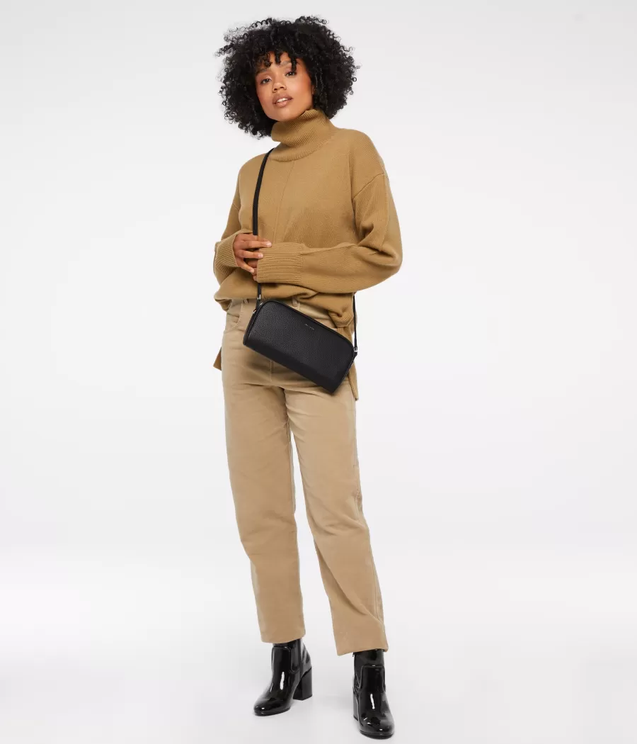 Matt & Nat Crossbody | Crossbody*HOPE Charity Bag - Purity BLACK