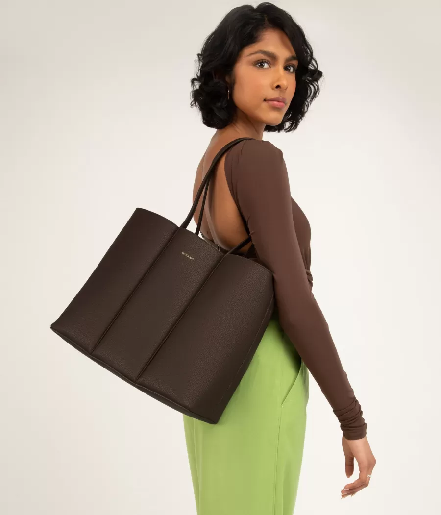 Matt & Nat Totes | Totes*HYDE Vegan Tote Bag - Purity BLACK