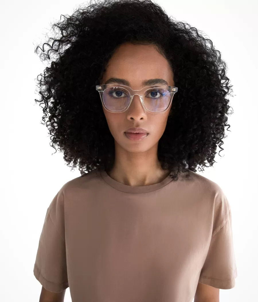Matt & Nat Optical Eyewear | Optical Eyewear*IZUMI-3 Recycled Wayfarer Reading Glasses BLACK