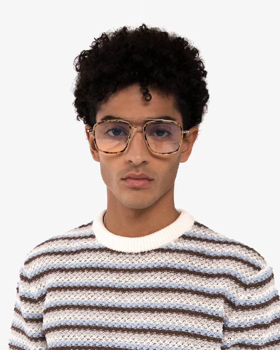 Matt & Nat Optical Eyewear | Optical Eyewear*KAITO-3 Recycled Aviator Reading Glasses GOLD