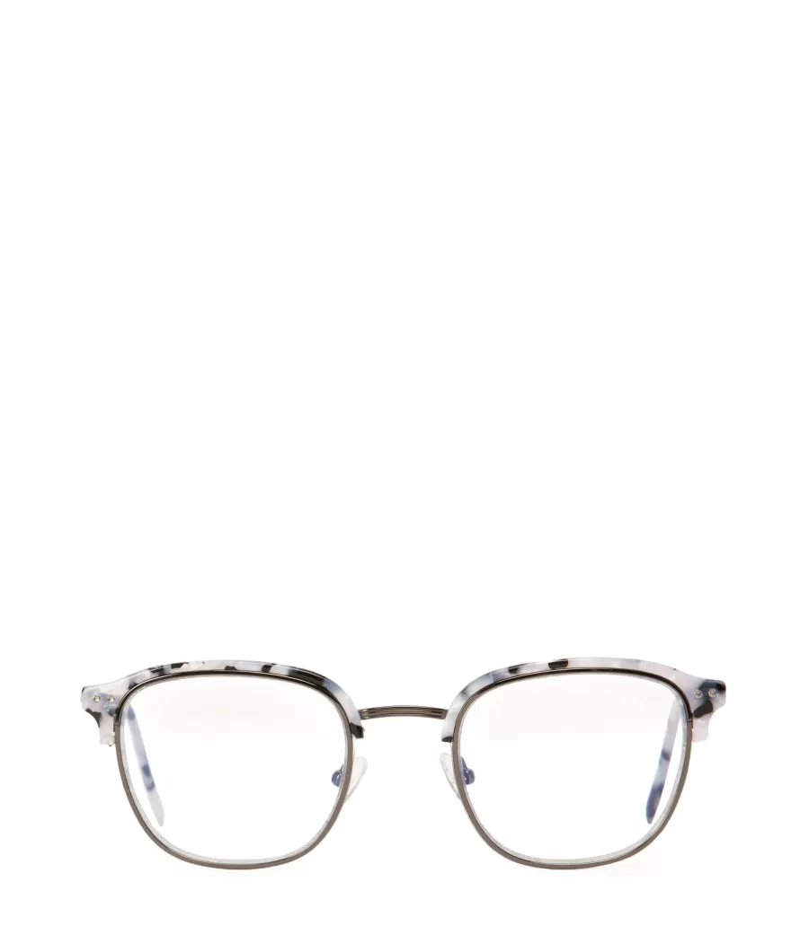 Matt & Nat Optical Eyewear | Optical Eyewear*KANNA-3 Recycled Clubmaster Reading Glasses GUNMETAL