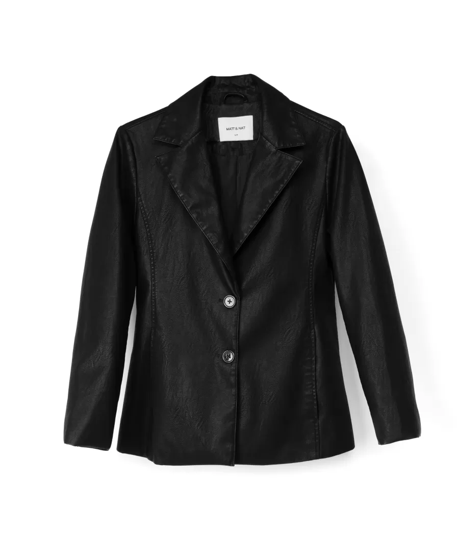 Matt & Nat Blazer | Blazer*KATRIN Women's Vegan Blazer BLACK