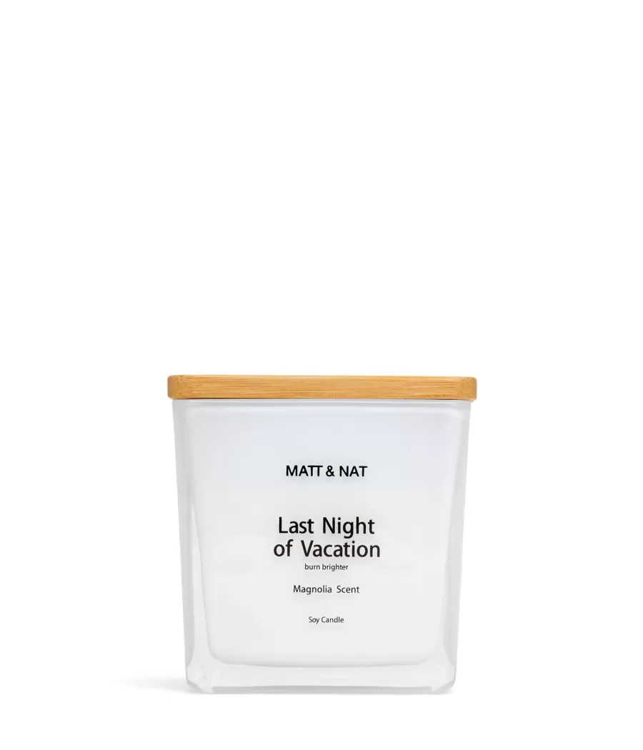 Matt & Nat Candles | Candles*LAST NIGHT ON VACATION REG. SQ Candle Thisproductisfinalsale