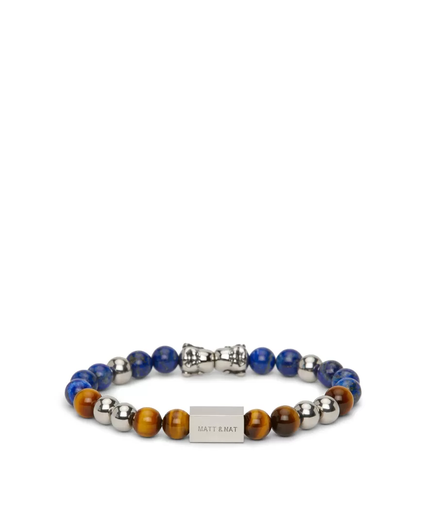 Matt & Nat Bracelets | Bracelets*LAUGHING - Stone Bead Bracelet BLACK