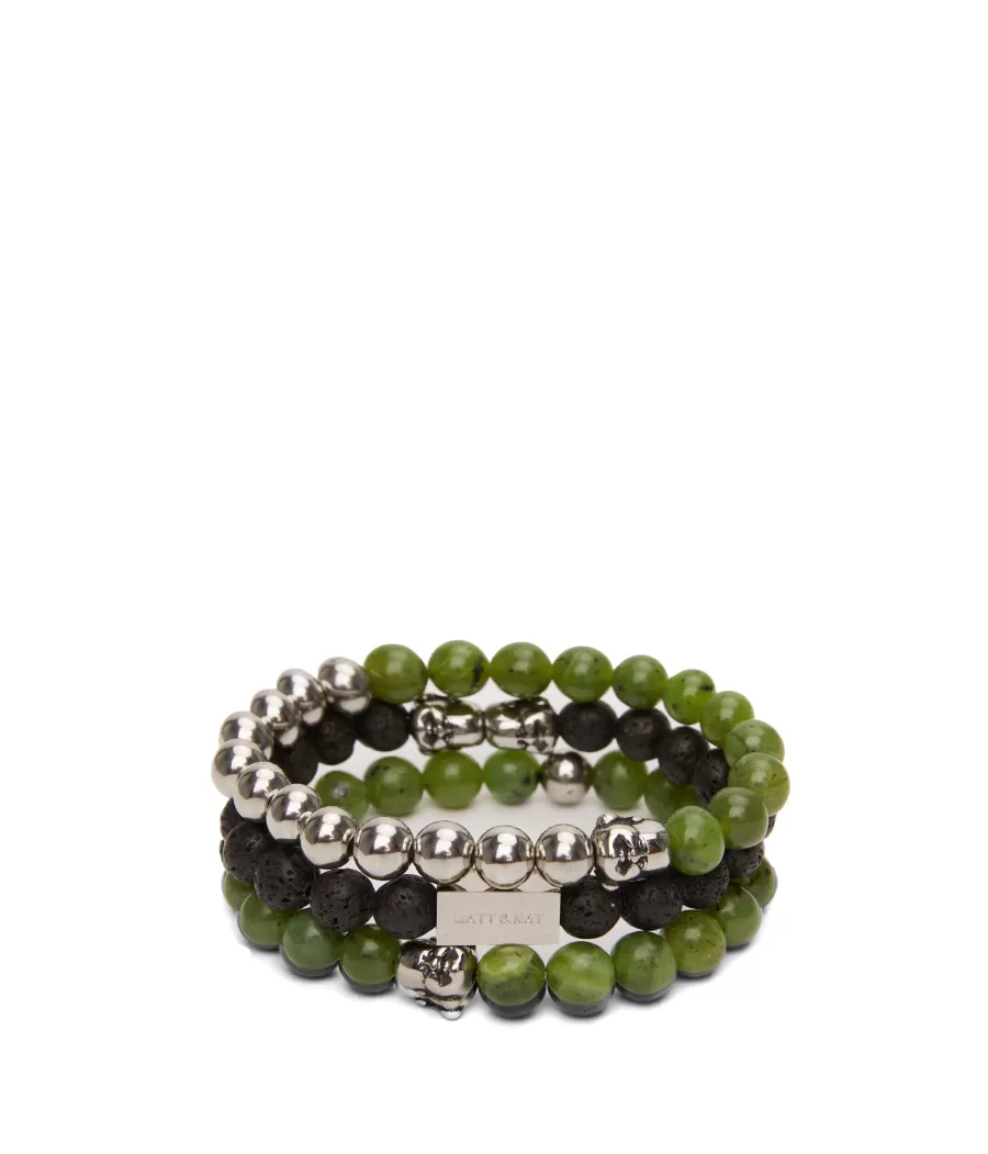 Matt & Nat Bracelets | Bracelets*LAUGHING Bead & Charm Bracelet In GREEN