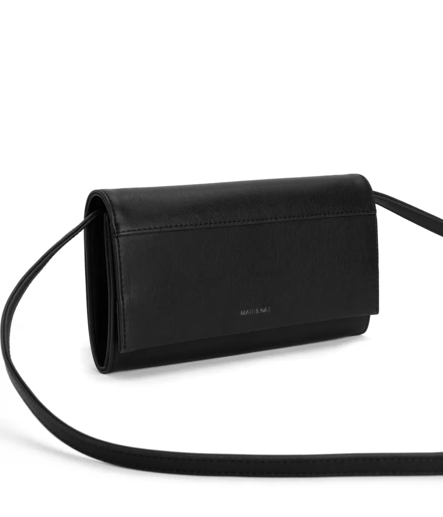 Matt & Nat Wallets | Wallets*LETTE Vegan Wallet Crossbody Bag - Arbor DRAGONFRUIT