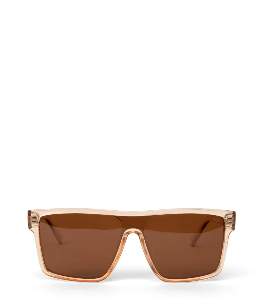 Matt & Nat Sunglasses | Sunglasses*MAEVE-2 Recycled Beige Retro Squared Sunglasses NUDE