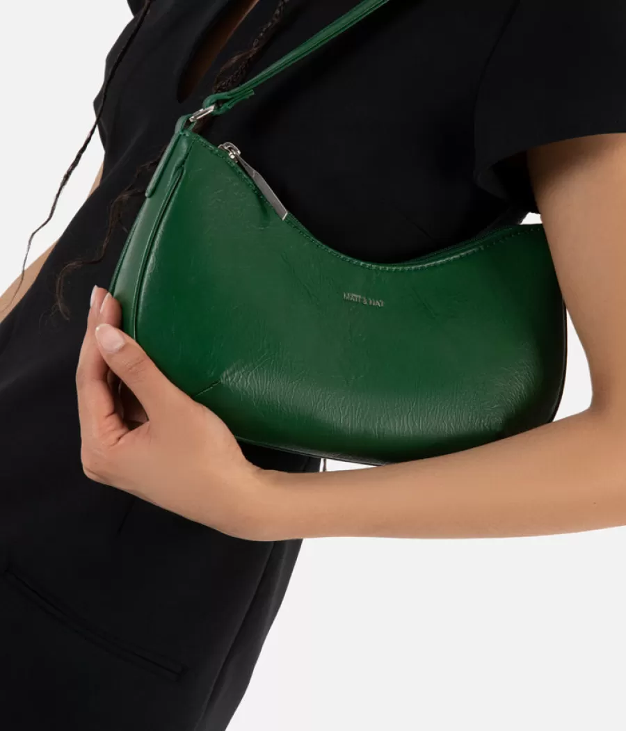 Matt & Nat Shoulder Bags | Shoulder Bags*MARI Vegan Shoulder Bag - Theme BLACK