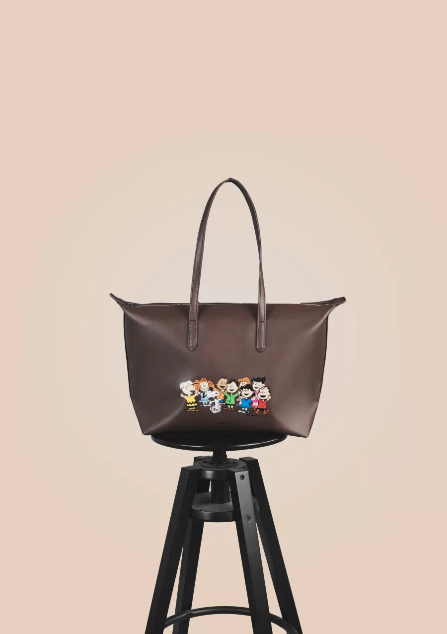 Matt & Nat Totes | Totes* x PEANUTS ABBIP Vegan Tote Bag - Peanuts Family Edition DECAF