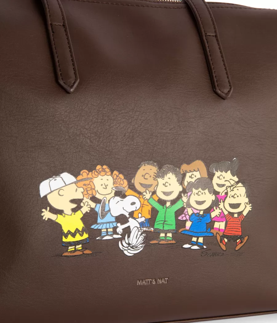 Matt & Nat Totes | Totes* x PEANUTS ABBIP Vegan Tote Bag - Peanuts Family Edition DECAF