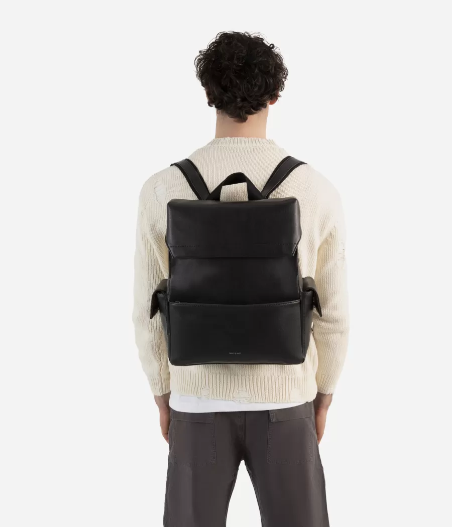 Matt & Nat Backpacks | Backpacks*MIKAL Vegan Backpack - Vintage BLACK