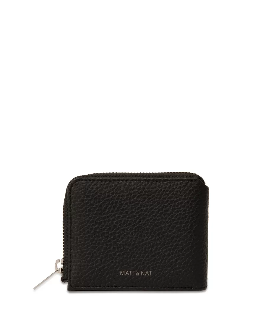 Matt & Nat Wallets | Wallets*MUSK Vegan Wallet - Purity BLACK