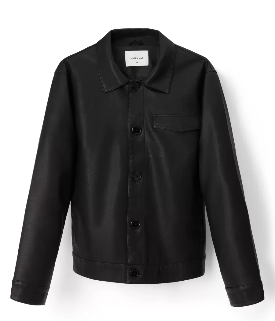Matt & Nat Outerwear | Outerwear*NIRO Men's Vegan Jacket BLACK