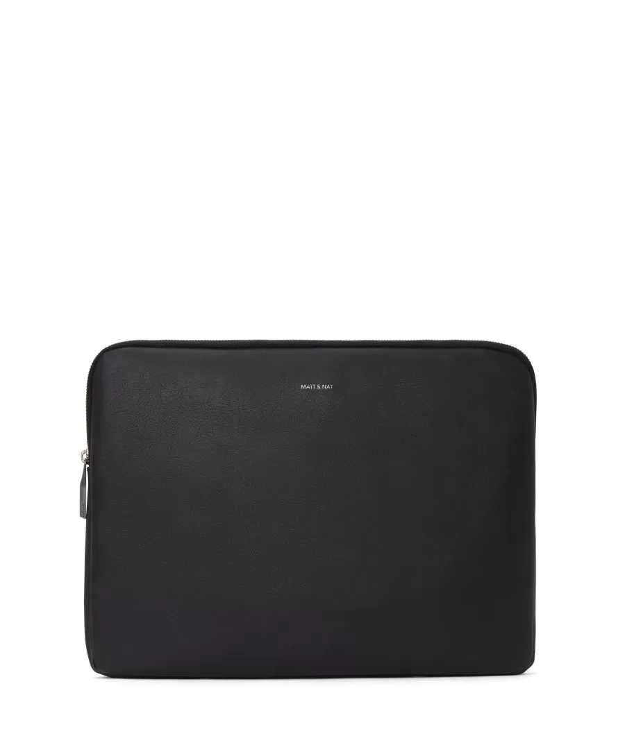 Matt & Nat Tech | Tech*OFIN 15 Inch Vegan Laptop Case - Vintage BLACK