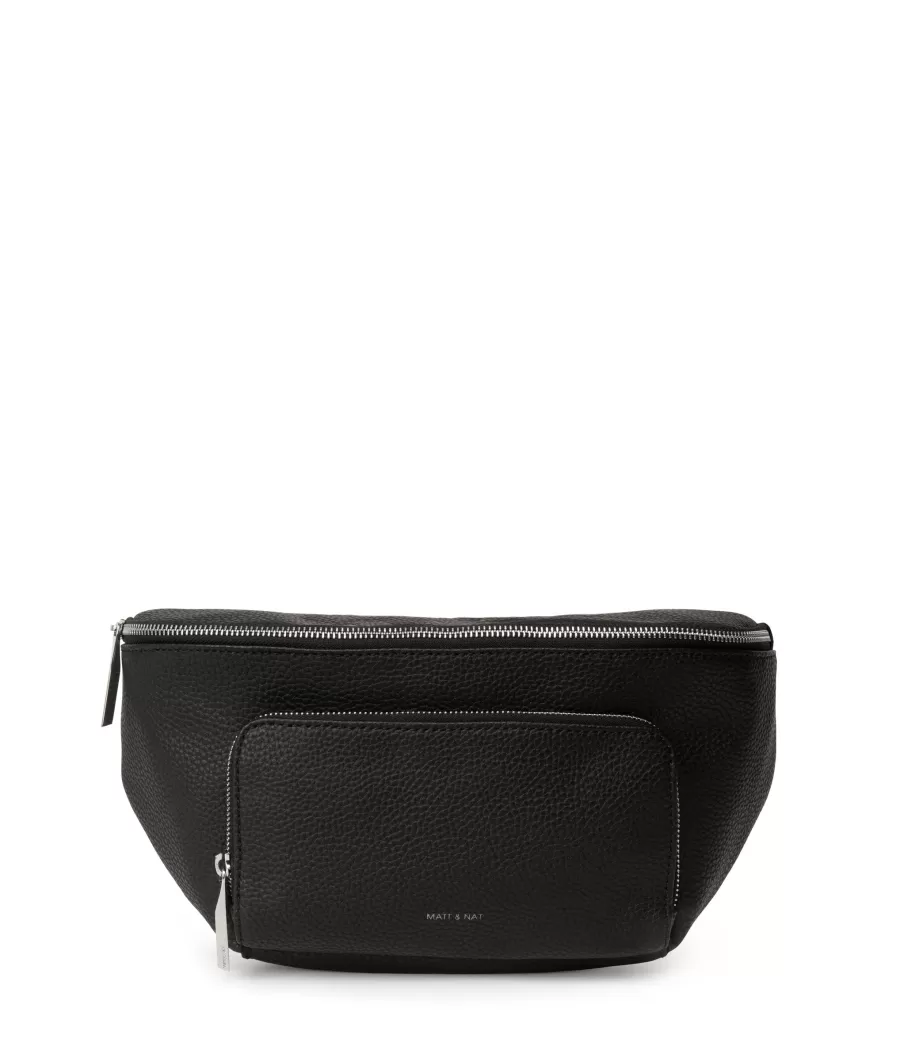 Matt & Nat Belt Bags | Belt Bags*OLEK Vegan Belt Bag - Purity BLACK