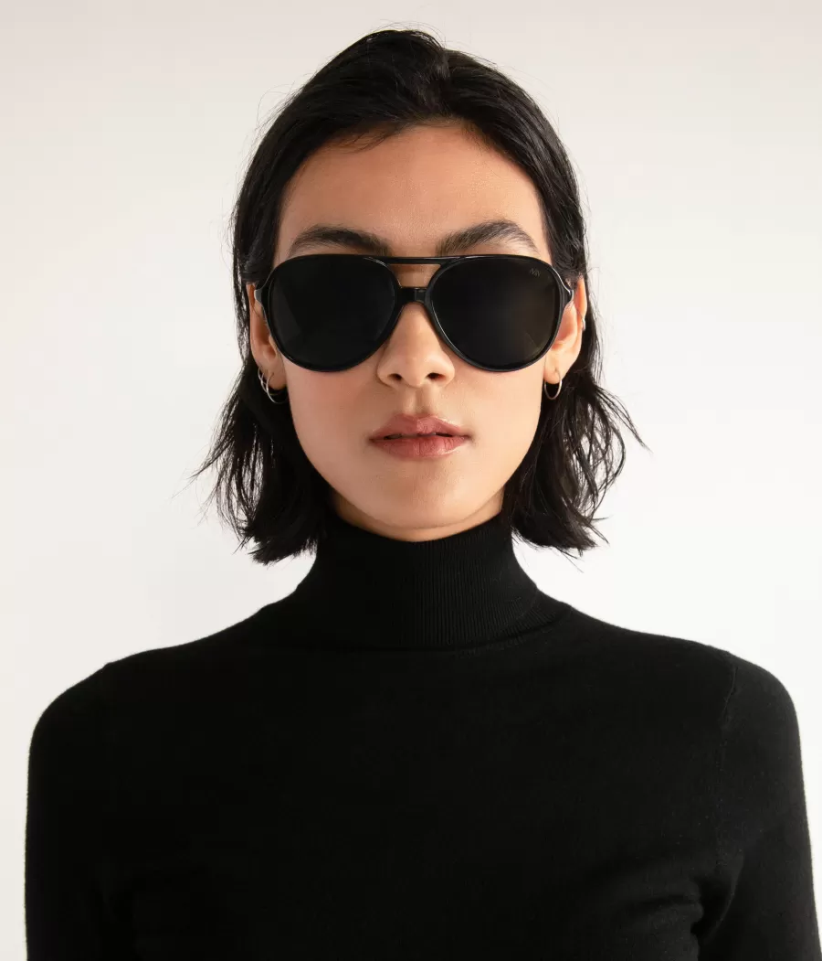 Matt & Nat Sunglasses | Sunglasses*ORIE Black Aviator Sunglasses SMOKE