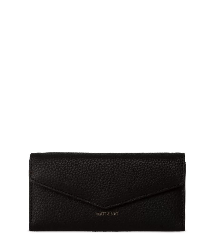 Matt & Nat Wallets | Wallets*RAYE Vegan Wallet - Purity BLACK