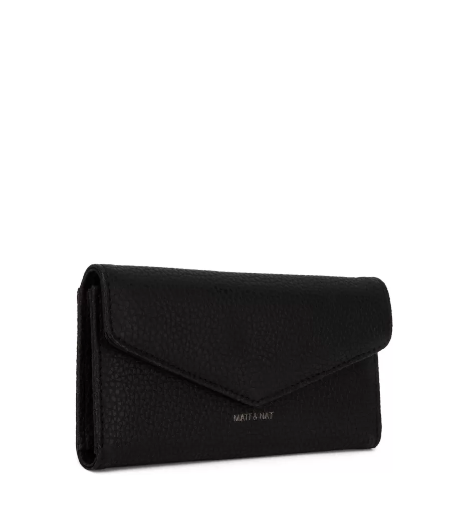 Matt & Nat Wallets | Wallets*RAYE Vegan Wallet - Purity BLACK