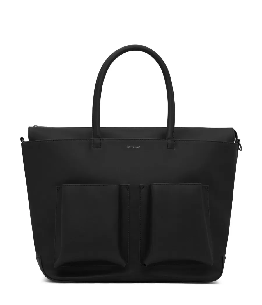 Matt & Nat Diaper Bags | Diaper Bags*RAYLANMED Vegan Diaper Bag - Vintage BLACK