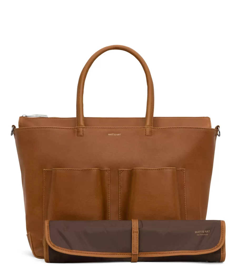 Matt & Nat Diaper Bags | Diaper Bags*RAYLANMED Vegan Diaper Bag - Vintage BLACK