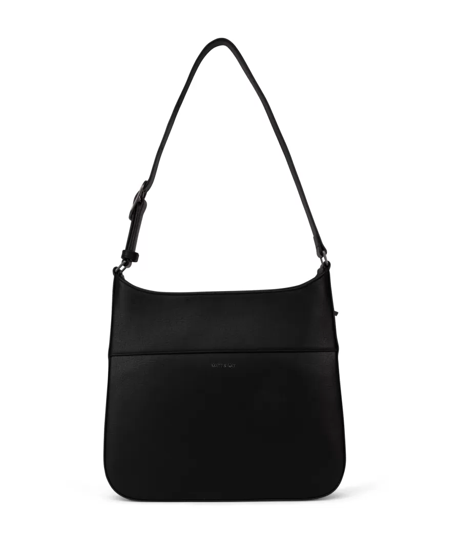 Matt & Nat Shoulder Bags | Shoulder Bags*REVE LG Vegan Shoulder Bag - Arbor BLACK