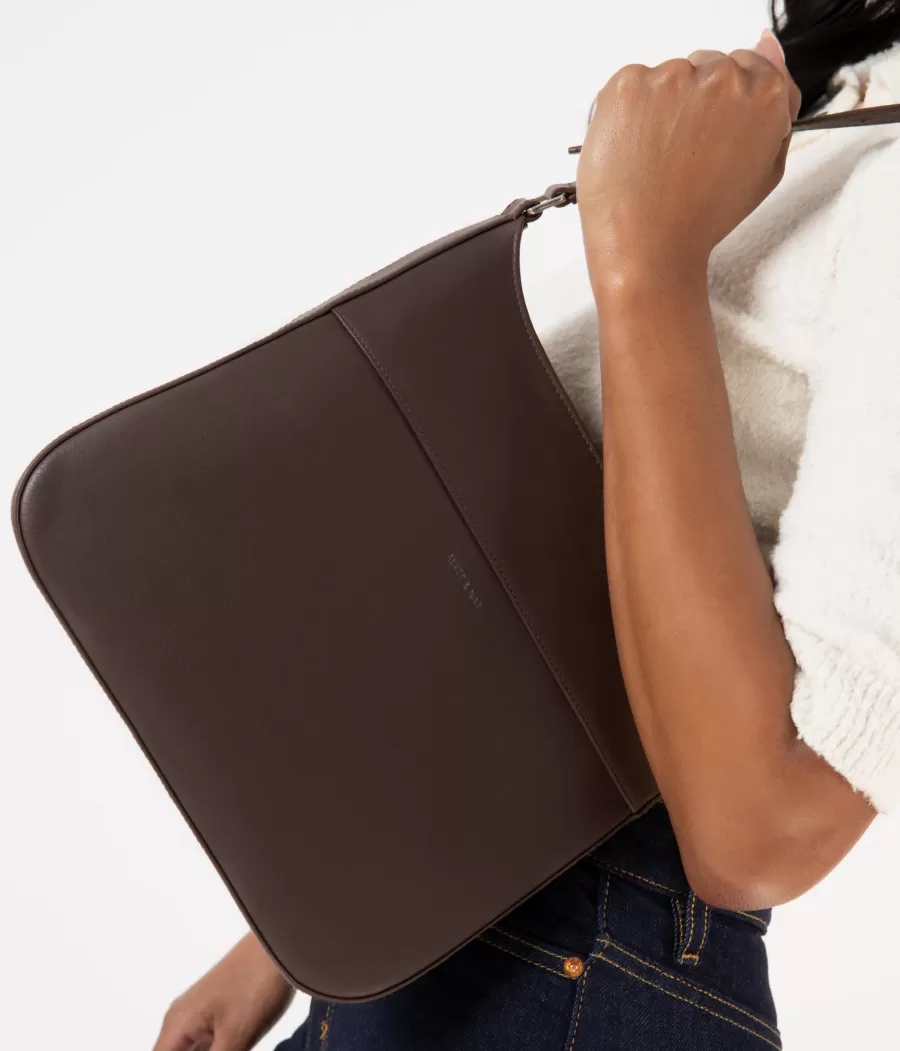 Matt & Nat Shoulder Bags | Shoulder Bags*REVE LG Vegan Shoulder Bag - Arbor BLACK