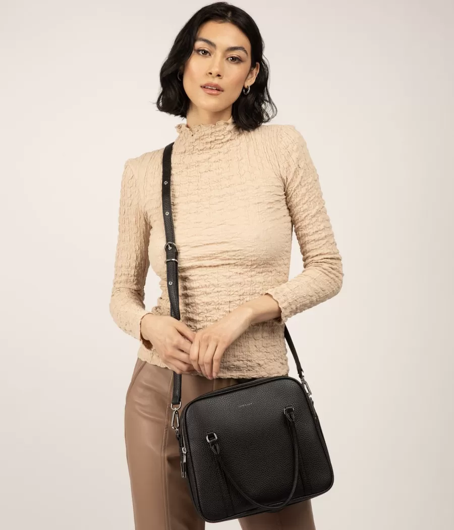 Matt & Nat Satchels | Satchels*SABBILG Vegan Satchel - Purity BLACK