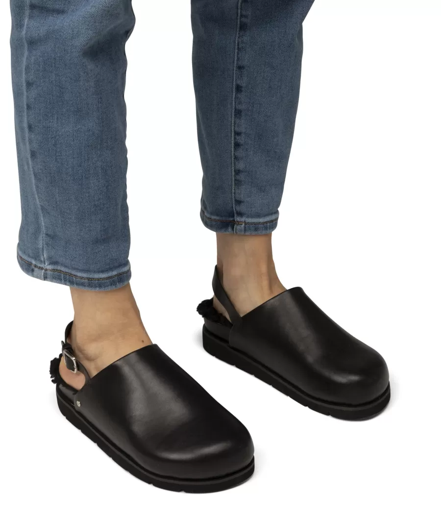 Matt & Nat Flats | Flats*SARO Women's Vegan Mule Shoes BLACK