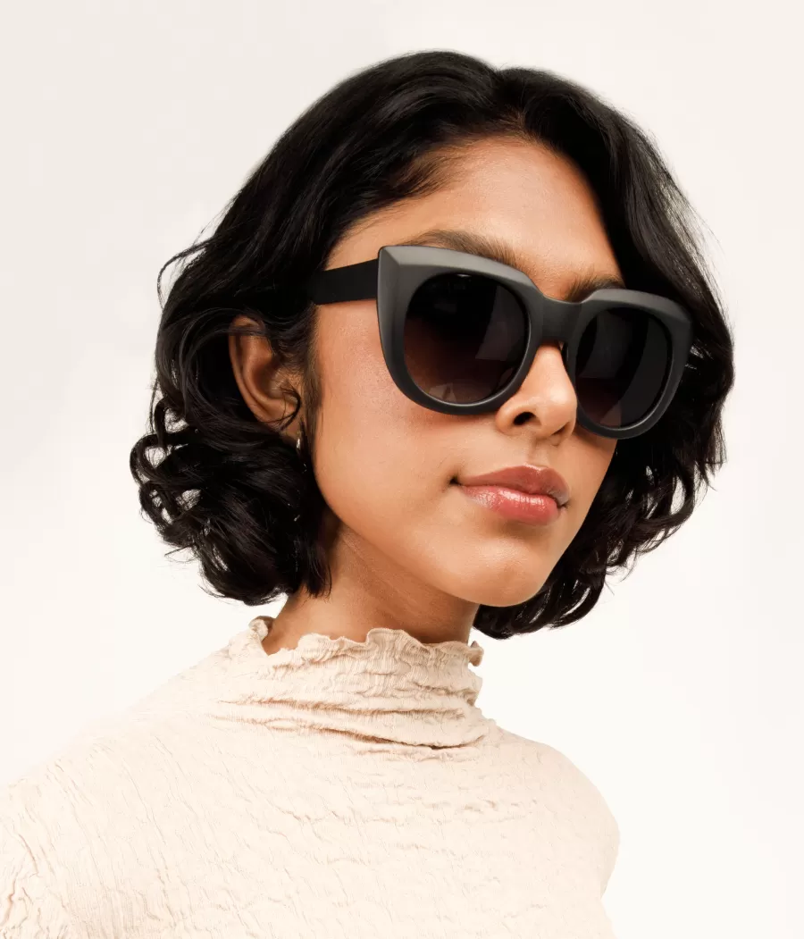 Matt & Nat Sunglasses | Sunglasses*SAVA-2 Recycled Wayfarer Sunglasses BLACK