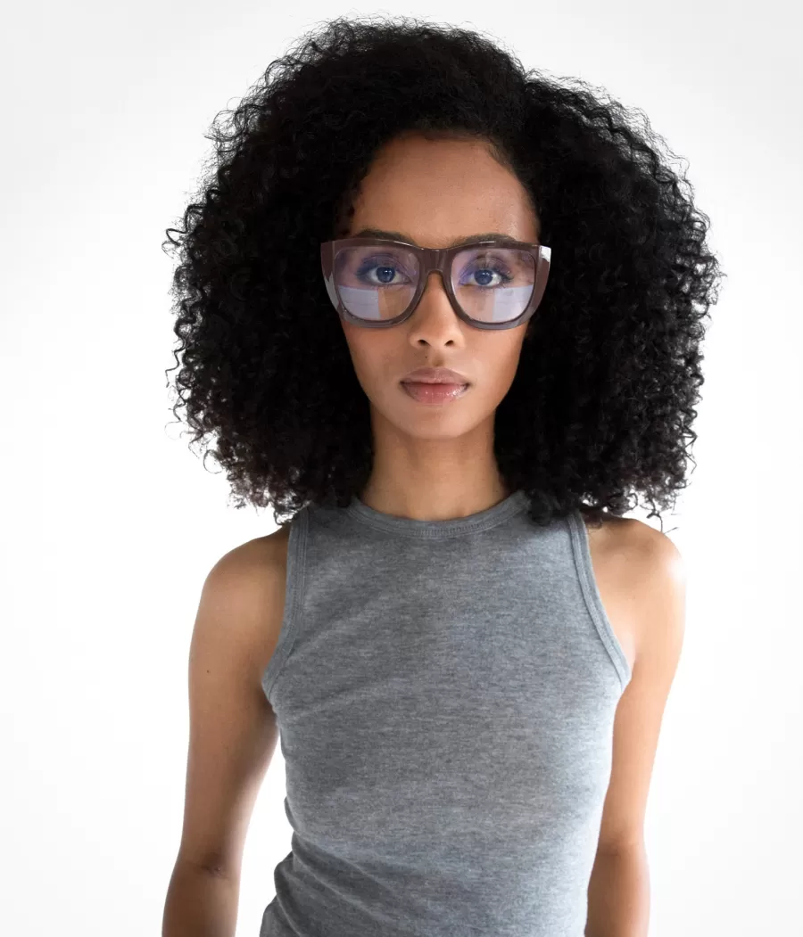 Matt & Nat Optical Eyewear | Optical Eyewear*SAVA-3 Recycled Wayfarer Reading Glasses BLACK